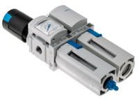 msb4-14-frc5j1m1 Festo G 1/4 FRL, Manual Drain, 40μm Filtration Size - With Pressure Gauge