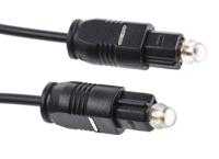 830-0080 RS PRO Male TOSlink to Male TOSlink Optical Audio Cable, 1.5m