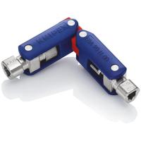00-11-06-v03 Knipex Diecast Zinc 9-way Control Cabinet Key, 5 → 11 mm Capacity