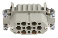 09210153101 HARTING Heavy Duty Power Connector Insert, 10A, Female, Han D Series, 15 Contacts
