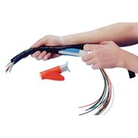 shr-08-ppb Essentra Polypropylene Black Cable Sleeve, 8mm Diameter, 100m Length, SHR-08-PPB Series