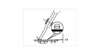 rnd-550-00055 Cutting Pliers/144mm without Bevel/ESD