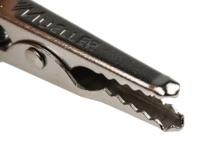 bu-60s Mueller Electric Crocodile Clip 4 mm Connection, Nickel-Plated Steel Contact, 10A