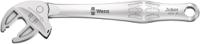 05020103001 Wera Adjustable Spanner, 188 mm Overall, 13 → 16mm Jaw Capacity, Soft Grip Handle