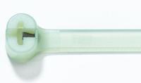 7tag009590r0005-tyh253m Thomas & Betts Cable Ties, 289.56mm x 4.57 mm, Green Polyamide 6.6, Pk-1000