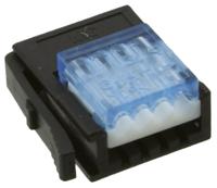 37104-a165-00e-mb 3M 4-Way IDC Connector Plug for Cable Mount, 1-Row