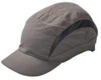 7100217864 3M Grey Short Peaked Bump Cap, ABS Protective Material