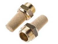 amte-m-lh-g38 Festo AMTE Brass, Bronze 10bar Pneumatic Silencer, Threaded, G 3/8 Male
