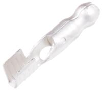 42865-3 TE Connectivity, 42865 Uninsulated Crimp Bullet Connector, 2mm² to 6mm², 14AWG to 10AWG, 4.6mm Bullet diameter Male