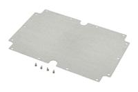 1554xpl Hammond Steel Mounting Plate, 200mm W, 300mm L for Use with 1554 & 1555 X Enclosures
