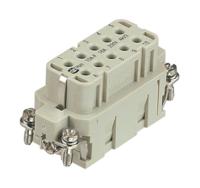 09200103101 HARTING Heavy Duty Power Connector Insert, 16A, Female, Han A Series, 10 Contacts