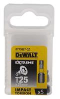 dt7382t-qz DeWALT Torx Screwdriver Bit, T25 Tip, 25 mm Overall