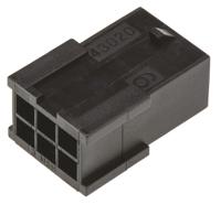 43020-0601 Molex, Micro-Fit 3.0 Male Connector Housing, 3mm Pitch, 6 Way, 2 Row