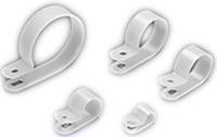 817-8968 RS PRO Natural Nylon cable clamp, 6.4mm Max. Bundle