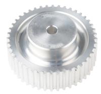 pb-pulley-5m-15mm-44t RS PRO Timing Belt Pulley, Aluminium 15mm Belt Width x 5mm Pitch, 44 Tooth
