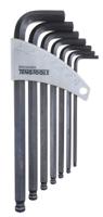 1474 Teng Tools 7 piece L Shape Imperial Hex Key Set, 5/32 → 3/8in