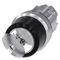 3su1050-4cf21-0aa0 Siemens SIRIUS ACT 3SU10 2-position Key Switch Head, Latching, 22mm Cutout