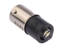 215-997-25-38 Marl White LED Indicator Lamp, 110V dc, BA9s Base, 4.8mm Diameter, 750mcd