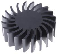 sk-57125-sa Fischer Elektronik Heatsink, Universal Round Alu, 2.6K/W, 70 (Dia.) x 25mm, Screw
