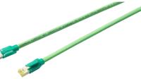 6xv1870-3qh10 Siemens6XV1870, 1m Cat6a, Green RJ45 to Male RJ45 Male, Aluminum-Clad Foil Shielded, Terminated FRNC Sheath
