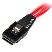 sas808782p50 StarTech.com Male Internal Mini-SAS to Female; Male SATA Power x 4; SFF-8482 x 4;  Cable 500mm