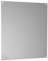 p1868 Hammond PJ Series Steel Mounting Plate, 45mm H, 377mm W, 428mm L for Use with PCJ181610L