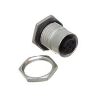 m12a-05pffp-sf8002 Amphenol Industrial Circular Connector, 5 Contacts, Panel, M12 Connector, Socket, Female, IP68, IP69K, M Series