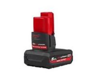 4932480165 Milwaukee  5Ah 12V Power Tool Battery, For Use With Power Tools