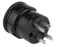k84-6034205 EAO 84 Series Illuminated Push Button Switch, Momentary, Panel Mount, 22.5mm Cutout, SPST, 24V dc, IP67