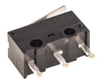 dg13-b1la ZF Hinge Lever Micro Switch, PCB Terminal, 3 A @ 125 V ac, SPDT