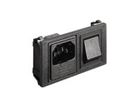 bzh01z000070 Bulgin Snap-In IEC Connector Male, 10A, 250 V, Fuse Size 5 x 20mm