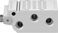 vabm-l1-10hw-g18-8-gr Festo VABM series 8 station G 1/8 Manifold Base for use with VUVG-B Series Sub-Base Valves, 573438