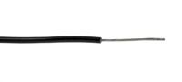 30511-bk005 Alpha Wire Hook-up Wire PVC Series Black 0.33 mm² Hook Up Wire, 22 AWG, 1/0.64 mm, 30m, PVC Insulation, 3051/1 BK005