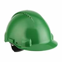 g30ngp 3M Peltor Uvicator G3000 Green Safety Helmet, AdjustableVentilated