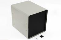 1401p Hammond 1401 Grey, Aluminium & Steel Instrument Case, 356 x 254 x 127mm