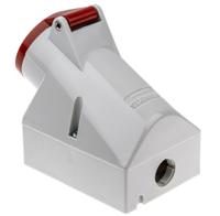105 MENNEKES IP44 Red Wall Mount 4P 25 ° Industrial Power Socket, Rated At 16A, 400 V