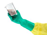 37675070 Ansell AlphaTec Solvex Green Acrylic Acrylic Glove, Size 7, Nitrile Coating