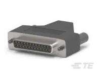 1-747947-5 ERNI HDE-20 Series PC Angled D Sub Backshell, 25 Way