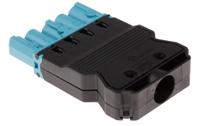 9295444530 Wieland GST18i5 Series Mini Connector, 5-Pole, Male, Cable Mount, 20A, IP20