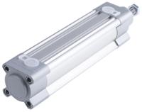dsbc-40-125-ppsa-n3 Festo Pneumatic Piston Rod Cylinder - 1376908 40 mm Bore, 125 mm DSBC Series, Double Acting Acting