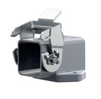10423500 EPIC H-A Heavy Duty Power Connector Housing, 4 Contacts, Angled