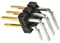 90122-0763 Molex C-Grid III Series Right Angle Through Hole Pin Header, 6 Contact(s), 2.54 mm Pitch, 2 Row, Unshrouded