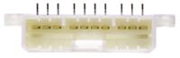 174467-1 TE Connectivity, MULTILOCK 070 Female Connector Housing, 3.5mm Pitch, 10 Way, 1 Row Right Angle