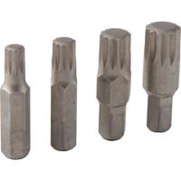 241-590 SAM 12 Point Hex Bit Set, 1/4 in Tip, 1/4 in Drive, TX Drive