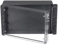 96026334-b-261709-pc-v0-g-7024 Bopla Bocube Series Graphite Grey Polycarbonate V0 Enclosure, IP66, IP68, IK07, Transparent Lid, 271 x 170 x 90mm