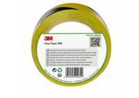 766 3M i Black, Yellow PVC 33m Lane Marking Tape, 0.13mm Thickness