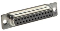 fdb-25s0l2t21 Cinch FD 25 Way Through Hole D-sub Connector Socket, 2.76mm Pitch
