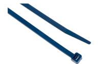 281-2539 RS PRO Cable Ties, Metal Detectable, 100mm x 2.5 mm, Blue PA66MP, Pk-100