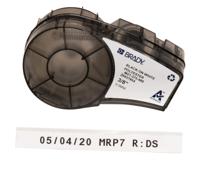 m21-375-488 Brady B-488 Black on Black on White Label Printer Tape, 6.4 m Length, 9.53 mm Width