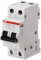 2cds212001r0064-sh202-c-6 ABB Compact Home SH200 MCB, 2P, 6A Curve C, 440V AC, 6 kA Breaking Capacity